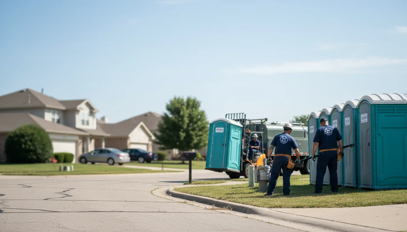 Porta Potty Rental in Aroma Park, IL near me